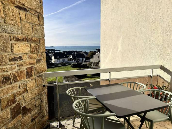 Gîte pour 5 personnes, avec vue dans Plage Le Portuais