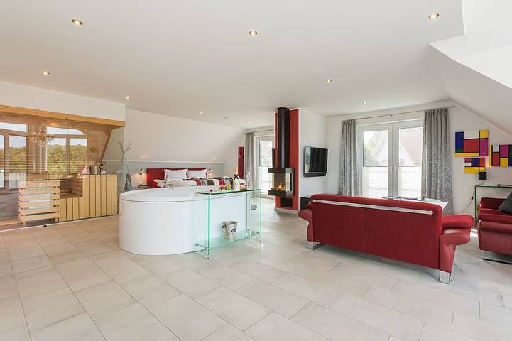 Bauernhof für 2 Personen, mit Pool und Sauna sowie Whirlpool und Balkon in Göhren-Lebbin - 2