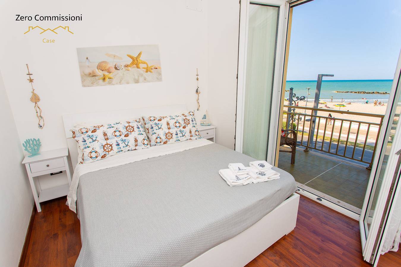Palm Beach House - Vista mare - Sea view in Spiaggia libera, accessibile per disabili, Montesilvano