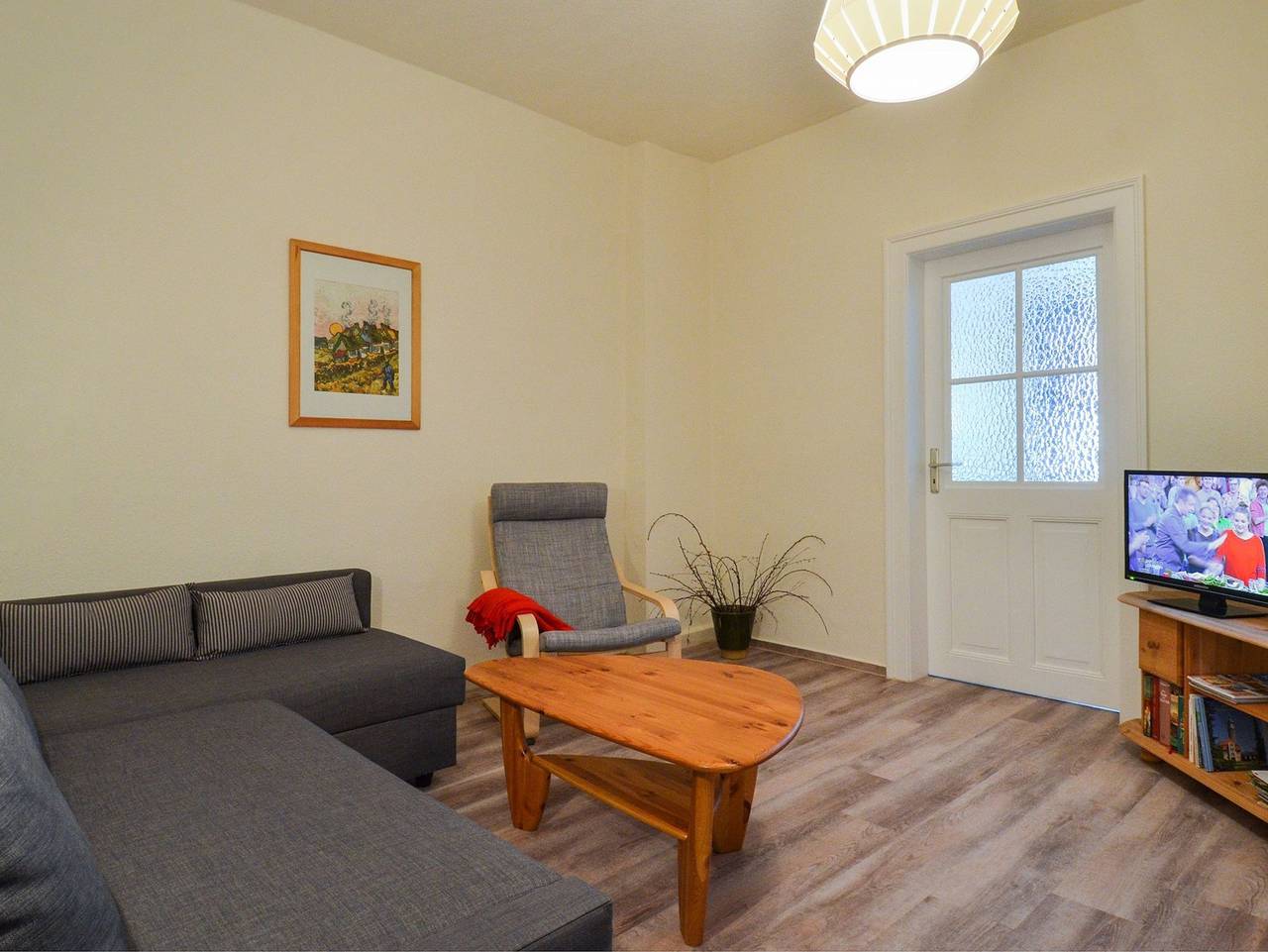 Ganze Ferienwohnung, Ferienwohnung Hilbrecht - Fewo mit, 2 Schlafr., 1 Wohnr., Küche, Du+Wc, 87m²,4 P., 1.E in Arnstadt, Thüringer Kernland