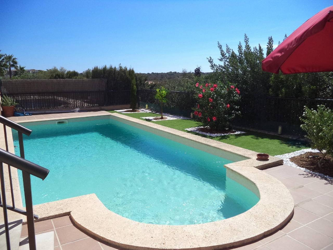 Villa "Cajmin" with its own swimming pool in Cala Anguila, Manacor