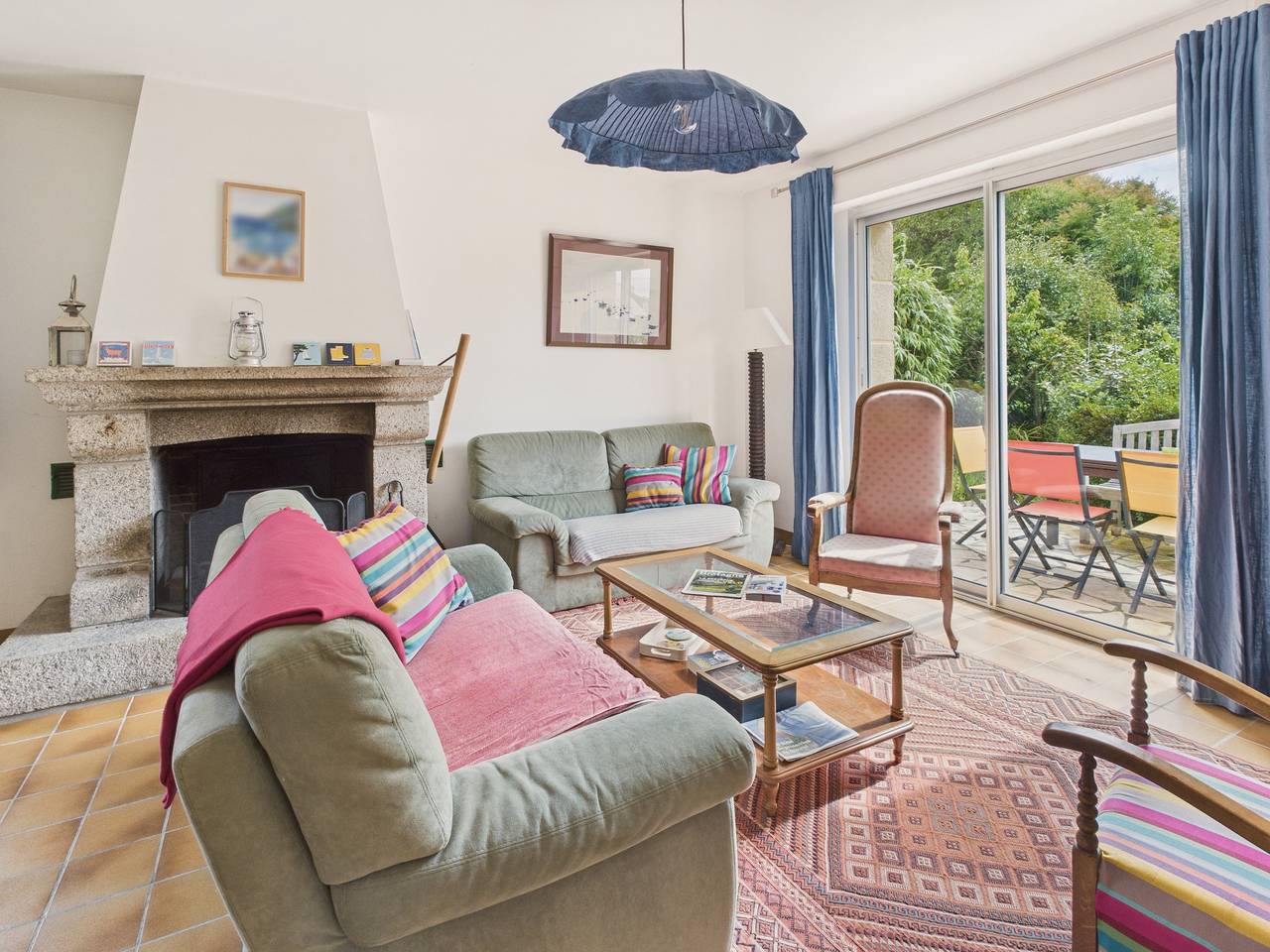 Plage 800m, maison pour 11 avec jardin in Névez, Region de Quimper