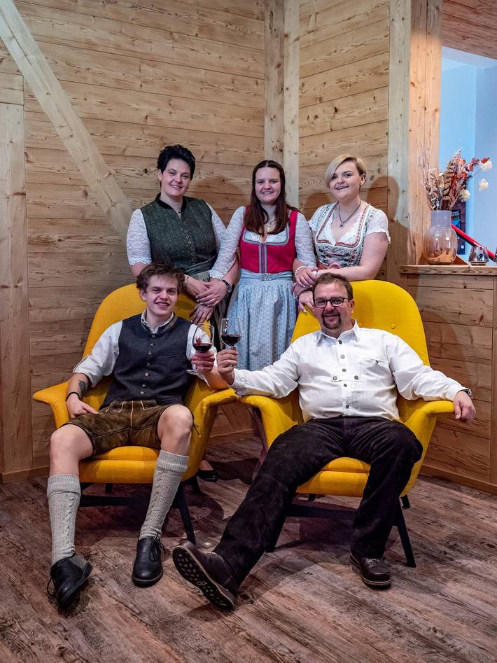 Hôtel pour 4 personnes, avec jardin et vue, adapté aux familles à Bach - 3