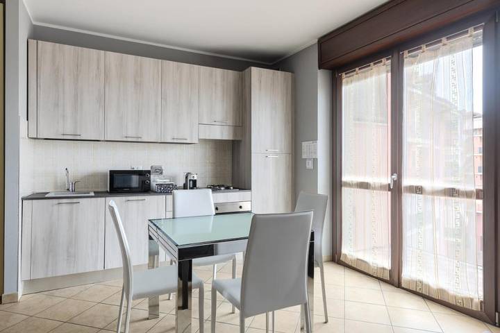 Gîte pour 3 personnes, avec Balcon et Vue à Leinì