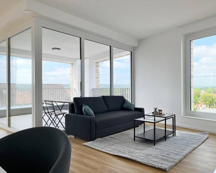 Ferienwohnung für 3 Personen, mit Balkon in Ibbenbüren