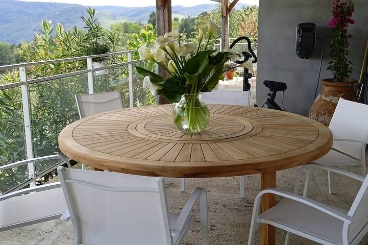 Maison de vacances pour 12 personnes, avec terrasse et jardin, animaux acceptés