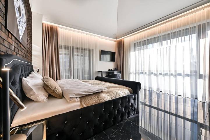 Apartament wakacyjny dla 2 osób, z widok i taras w Kowno