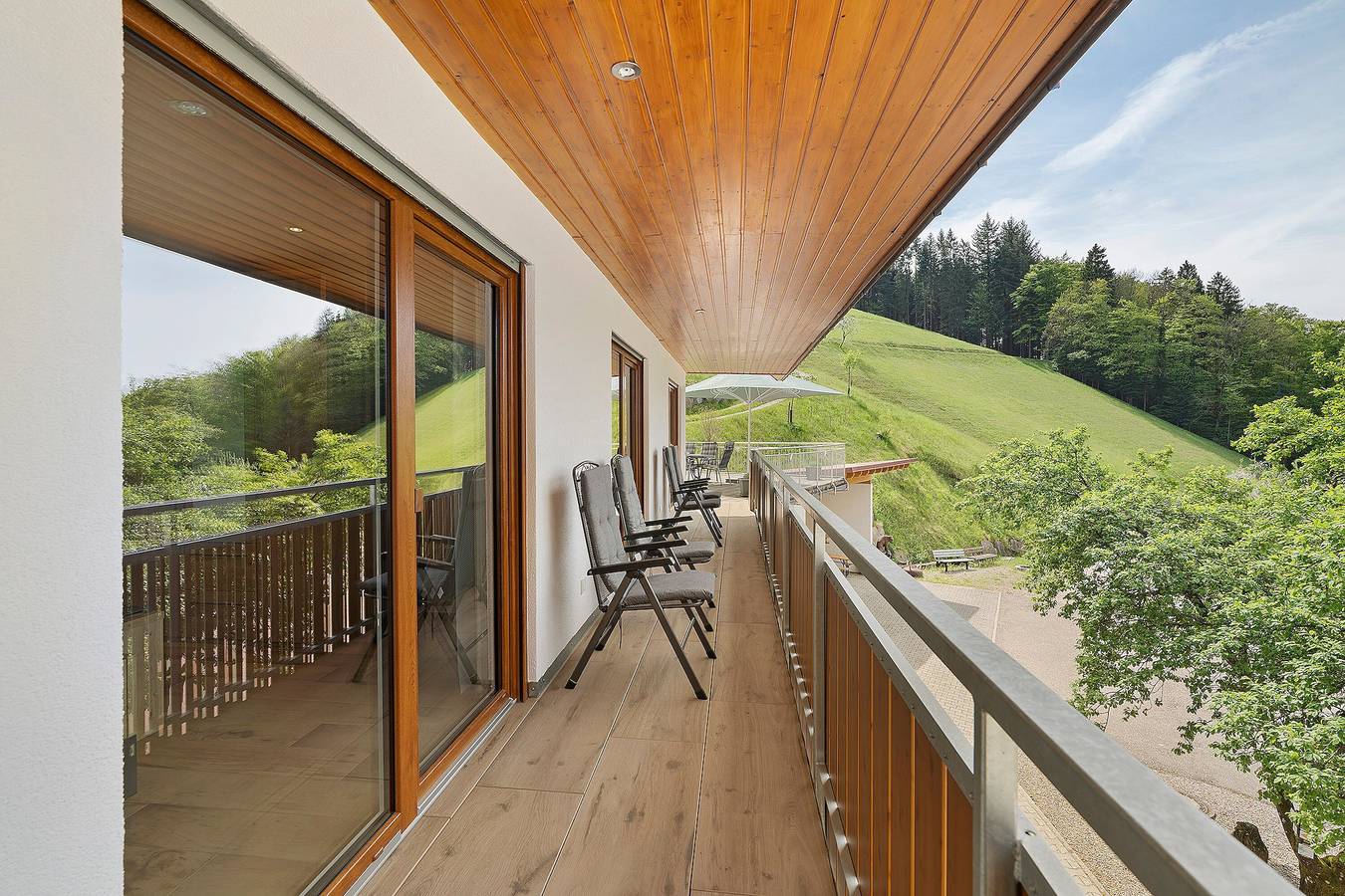 Ganze Wohnung, Holderstanzenhof: Ferienwohnung 'Talblick' mit Bergblick, privatem Balkon und Wi-Fi in Bad Peterstal-Griesbach, Mittlerer Schwarzwald