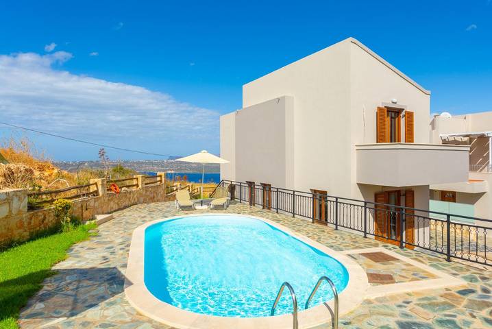 Villa für 5 Personen, mit Garten und Meerblick in Chania und Umgebung - 4