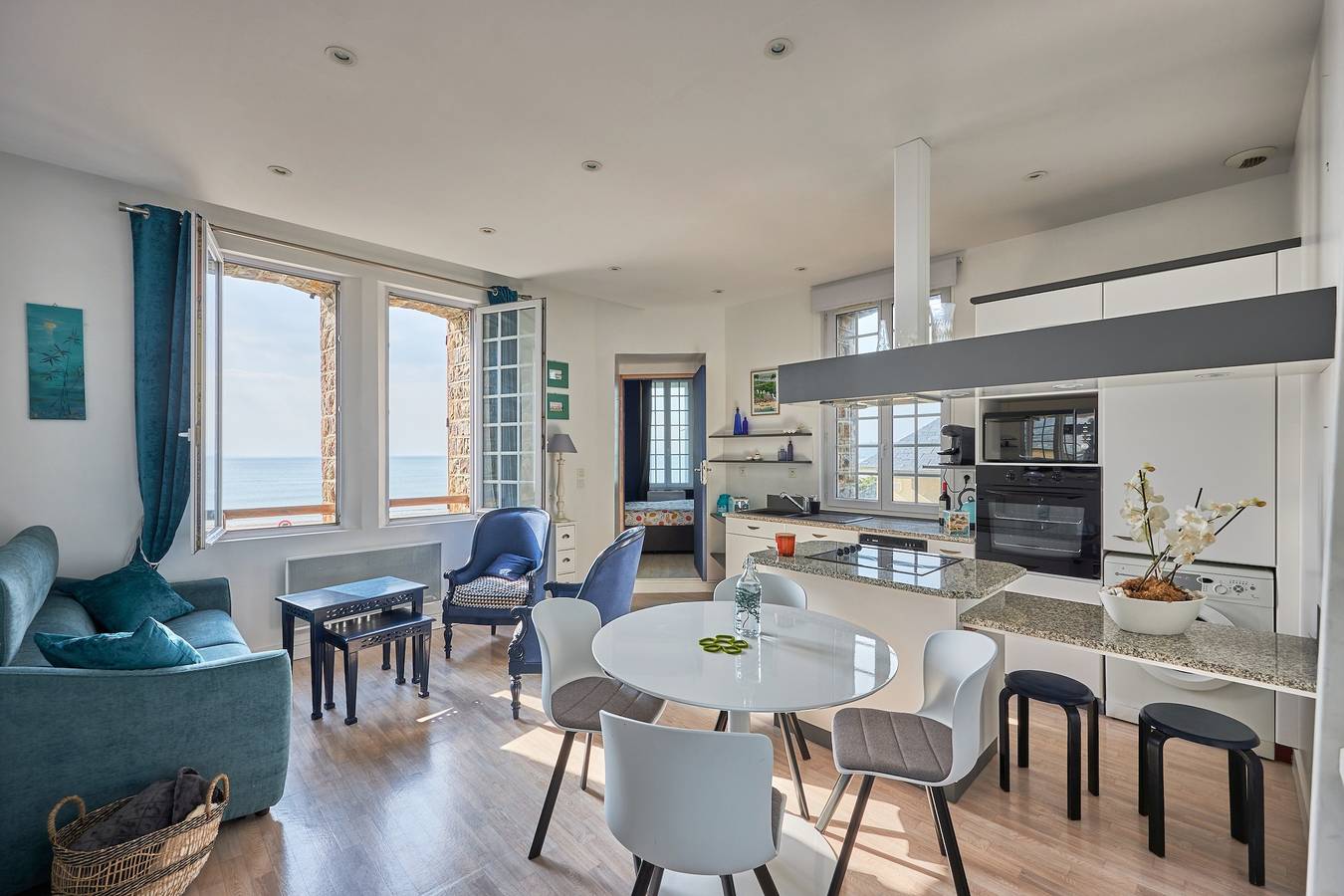 Appartement entier, Château de Chimay - Appt en front de mer in Barneville-Carteret, Côte de la Déroute