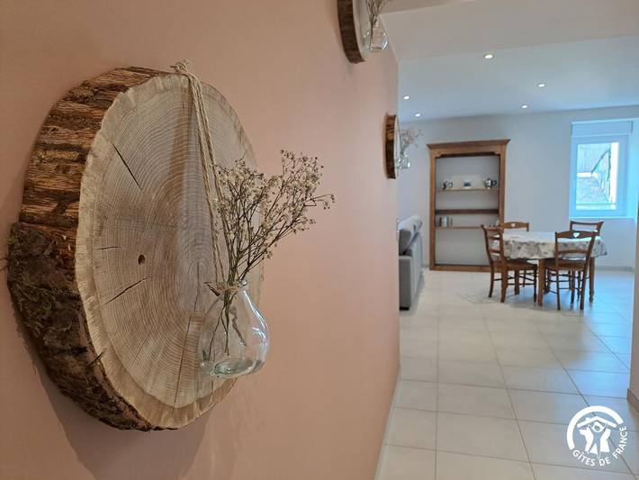 Gîte pour 4 personnes, avec terrasse