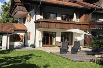 Ferienhaus für 4 Personen, mit Terrasse in Oberstaufen