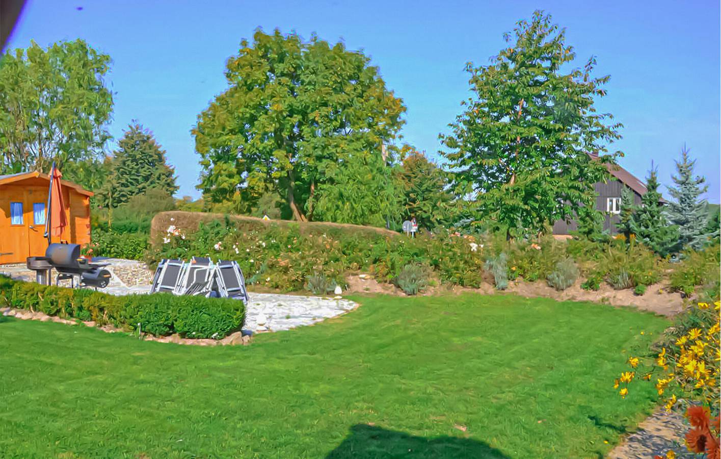 Ganze Ferienwohnung, Strandnahe Unterkunft mit Satelliten-TV und Geschirrspüler in Feldberger Seenlandschaft, Mecklenburg-Strelitz