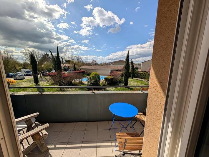 Gîte pour 4 personnes, avec balcon et piscine à Seysses - 2