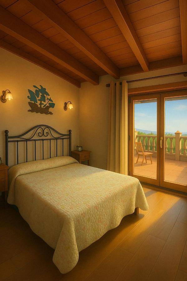 Casa de vacaciones para 4 personas, con vistas y jardín en El Hierro - 2