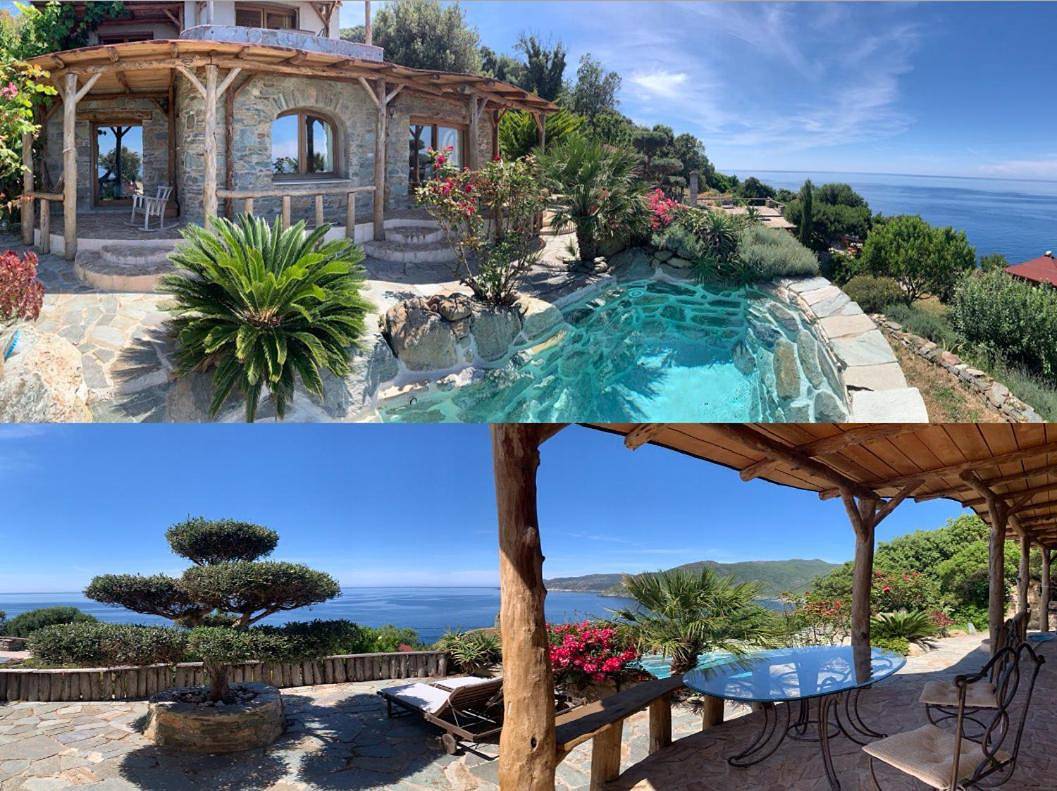 Maison de charme avec piscine privée in Pino, Cap Corse