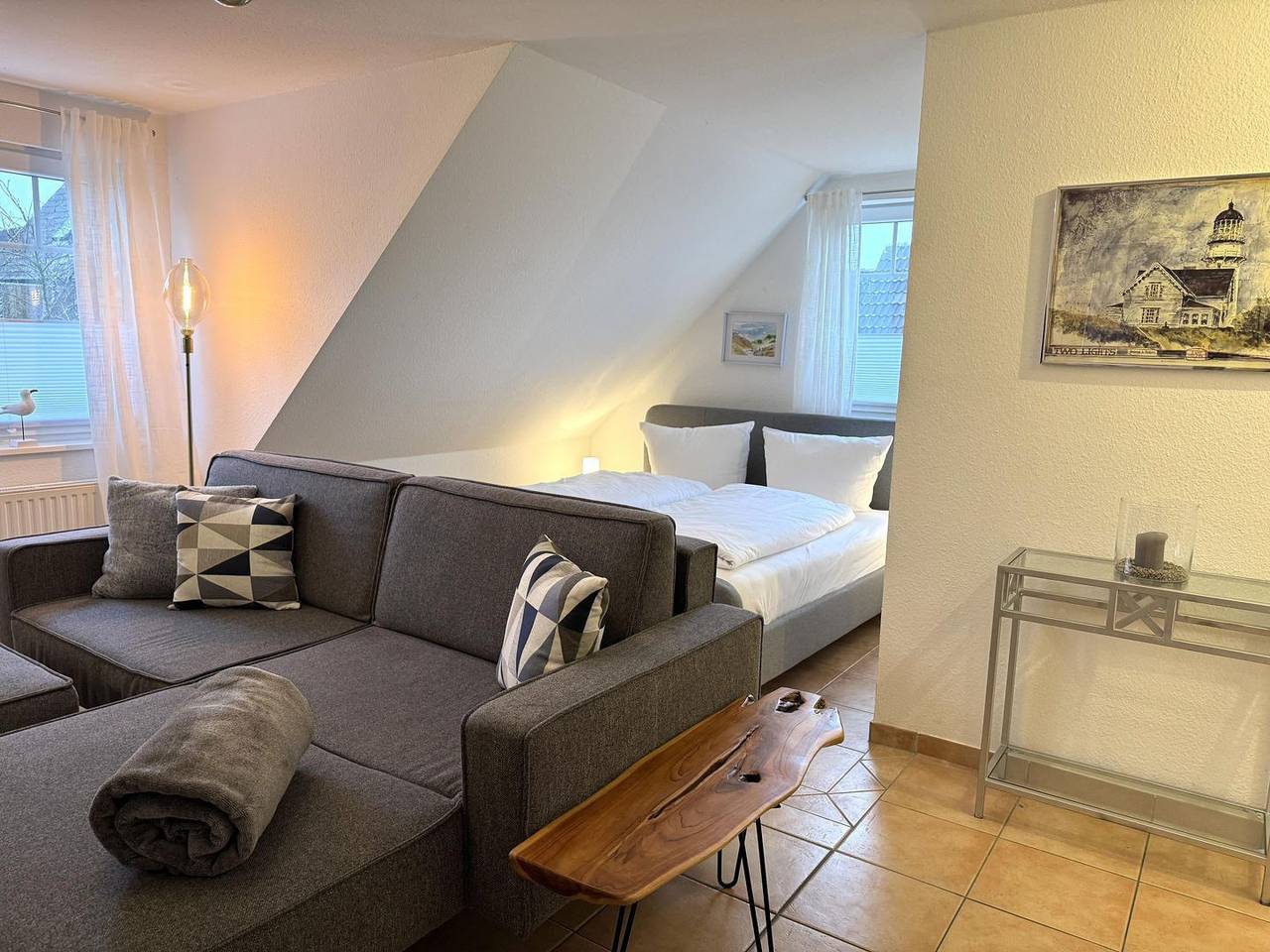 Ganze Wohnung, Gemütliches App. für 2 Pers. mit Westterrasse und Wlan. in Westerland, Sylt (Gemeinde)