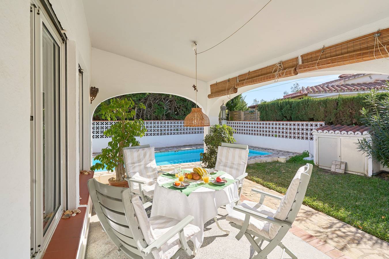 Maison de vacances 'La Sirenita' avec vue mer, wifi et climatisation in Urbanización Villa del Mar, Vélez-Málaga