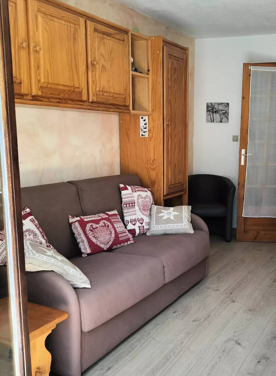 Studio entier, Studio cabine 4 personnes 3* exposé Sud-Est in Valloire, Région de Saint-Jean-de-Maurienne