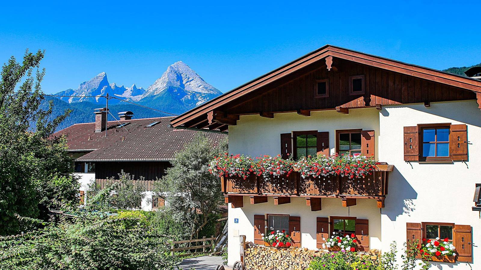 Ganze Ferienwohnung, Fewo Wimmer - Ferienwohnung, ca. 70m², 1-4 Pers., 1Sz, Wsz, Kü, Du/Wc, Bk in Bischofswiesen, Berchtesgadener Alpen