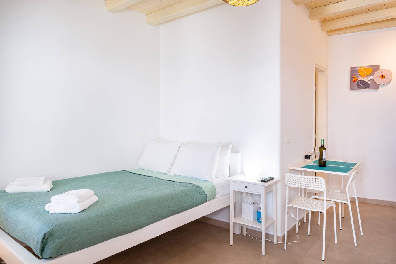Apartamento entero, Apartamento 'Irene's Studio' con piscina compartida, Wi-Fi y aire acondicionado in Tourlos (Mykonos), Mykonos