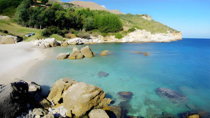 Location de vacances pour 4 personnes, avec terrasse et jardin à Scopello - 2