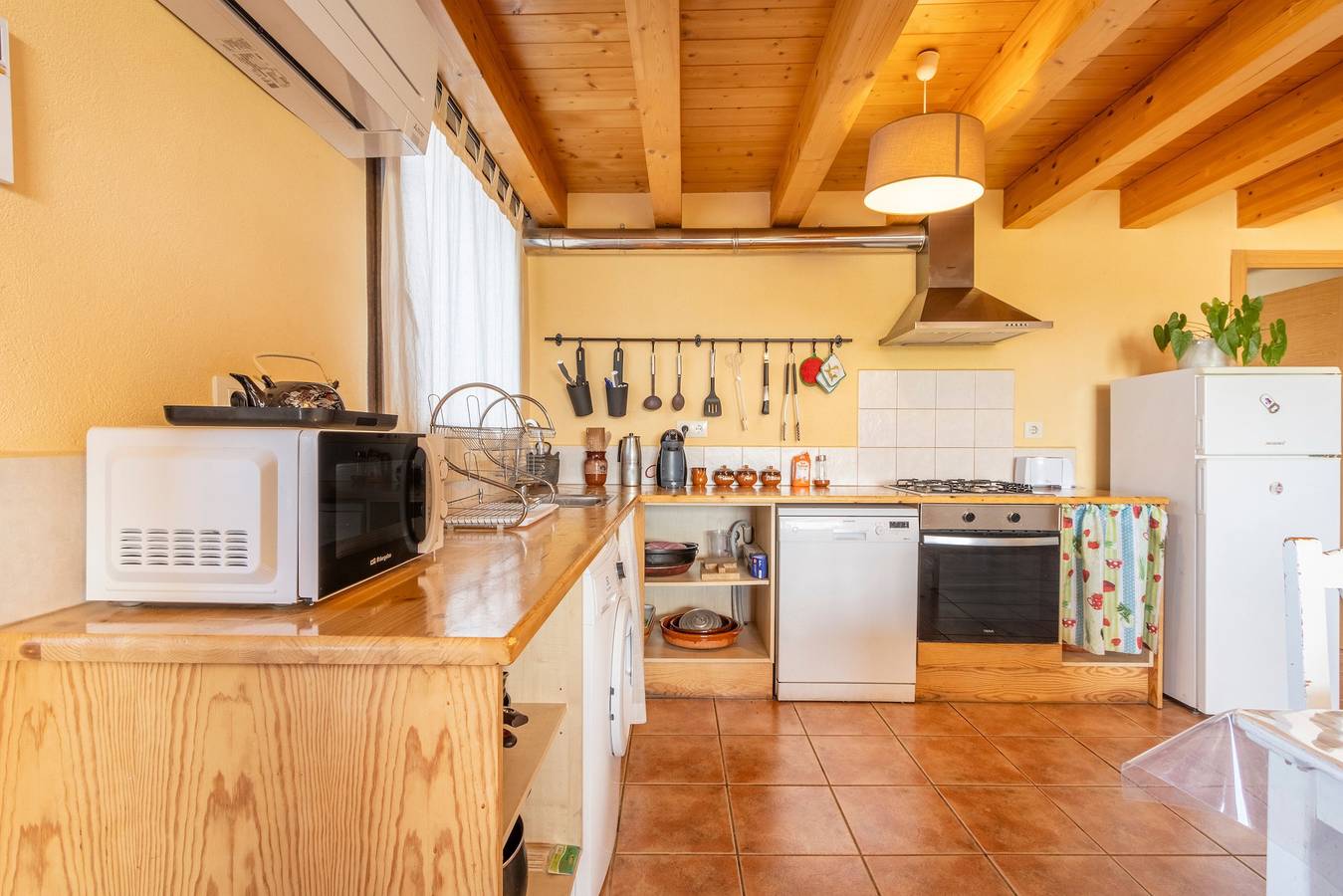 Bauernhaus 'El Refugi De Rubinat' mit Bergblick, Wlan und Klimaanlage in Ribera d'Ondara, Lleida Provinz