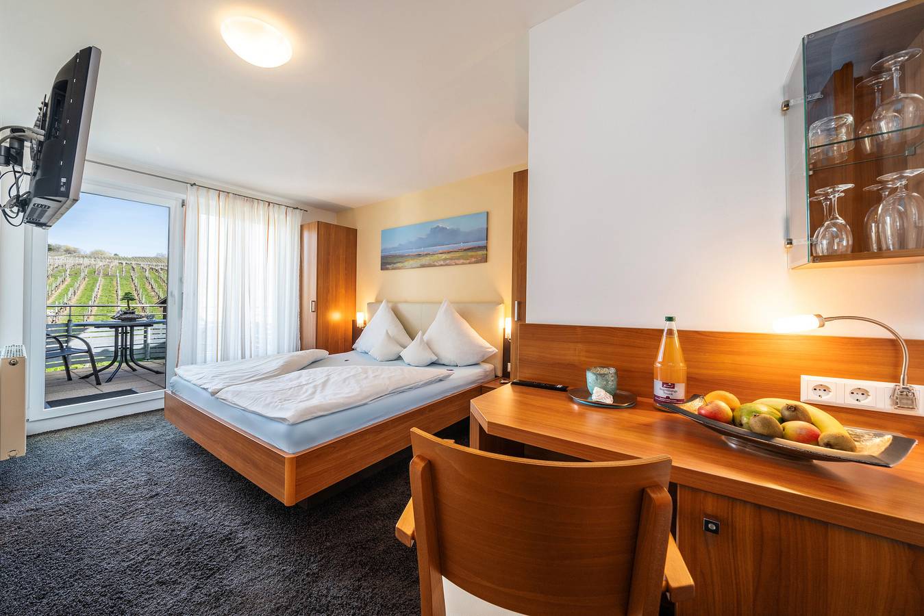 Zimmer '207' mit Gemeinschaftsgarten, Balkon und Wi-Fi in Hagnau am Bodensee, Region Bodensee-Oberschwaben