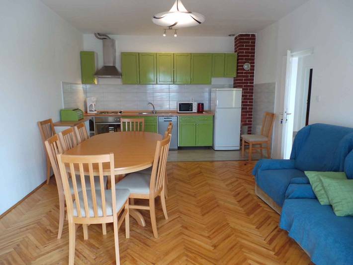 Ganze Wohnung, Ferienwohnung in Ljubač mit Meerblick, Balkon, Klimaanlage, W-Lan (809-2) in Ljubač (Dalmatien), Zadar