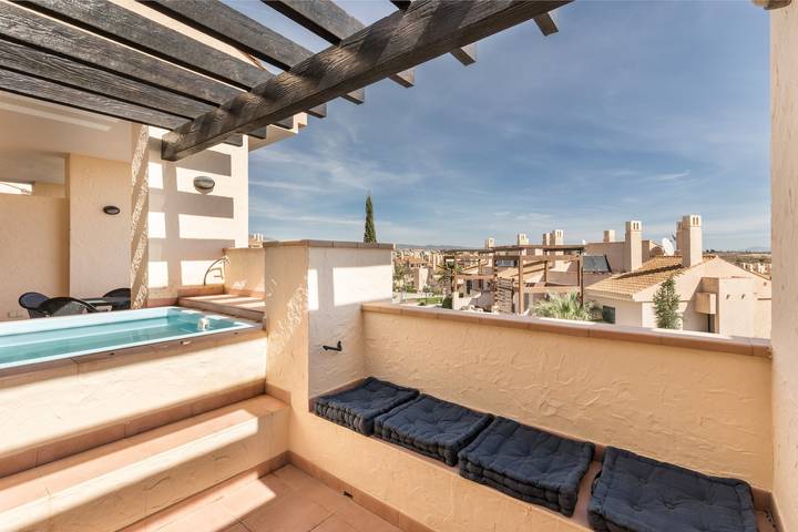 Entire apartment, Apartment 'El Oasis Martinica 4 2 B' with Mountain View, Wi-Fi and Air Conditioning in Hacienda del alamo, Fuente Alamo de Murcia