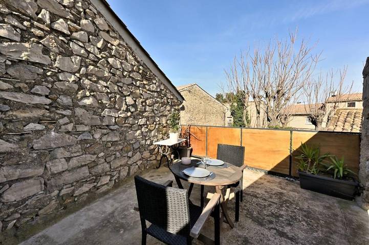 Location de vacances pour 2 personnes, avec balcon et vue à Sainte-Valière - 4