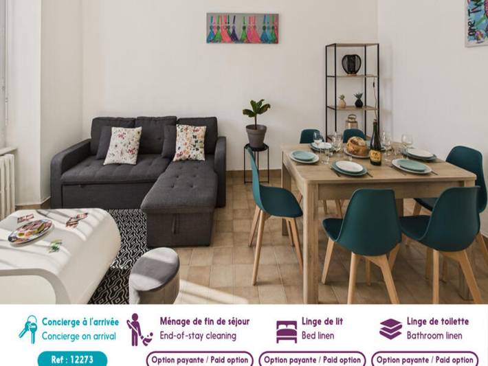 Gîte pour 6 personnes, avec terrasse dans Plage Lehan - 2