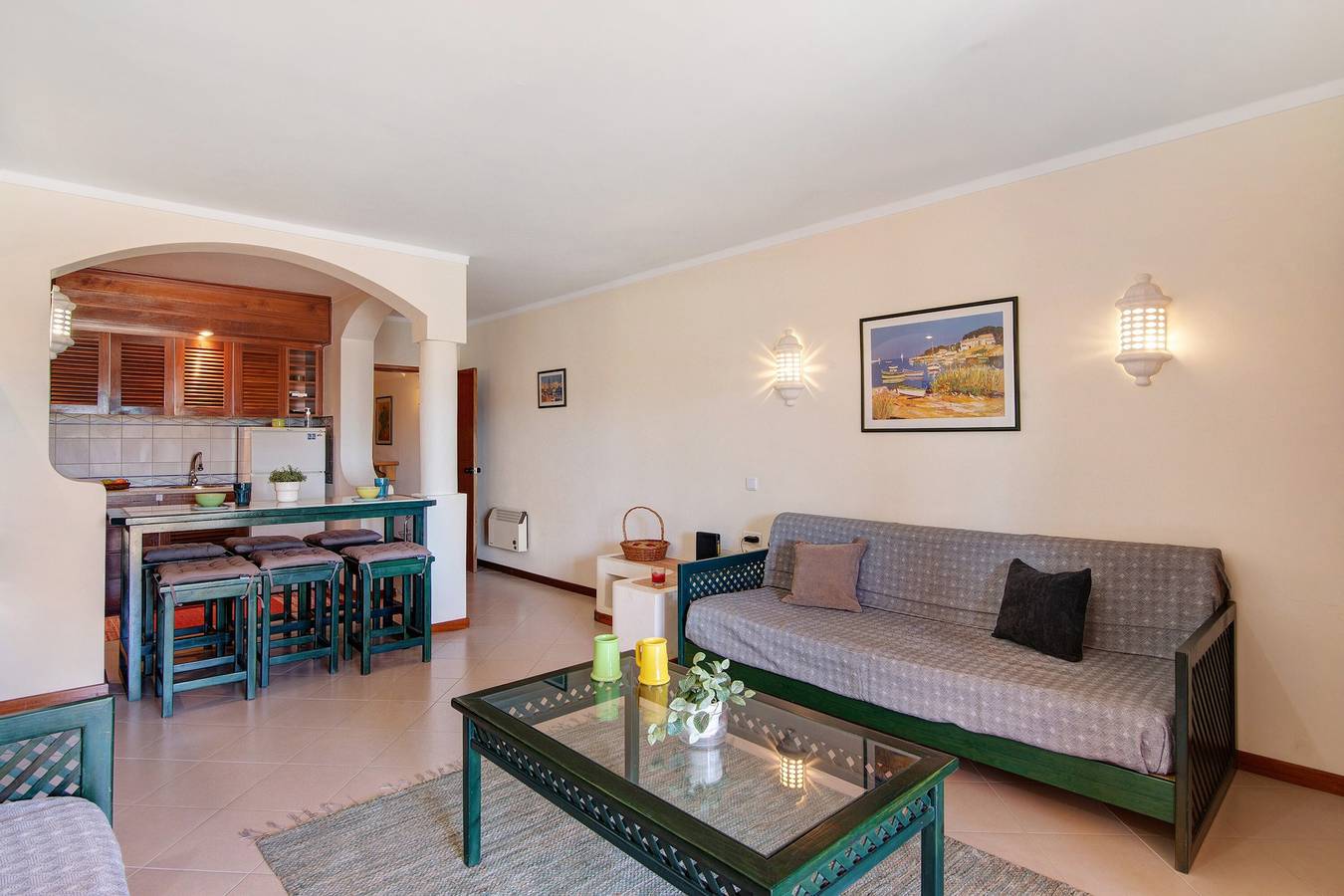 Ganze Wohnung, Ferienwohnung 'Bela Vista House T2' mit Gemeinschaftspool, privater Terrasse und Wi-Fi in Albufeira, Faro Distrikt