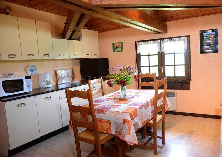 Gîte pour 5 personnes avec vue in Bief-du-Fourg, Jura Francais