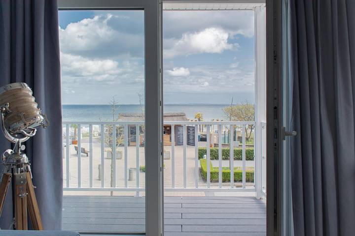 Ferienwohnung für 4 Personen, mit Meerblick und Balkon in Haffkrug