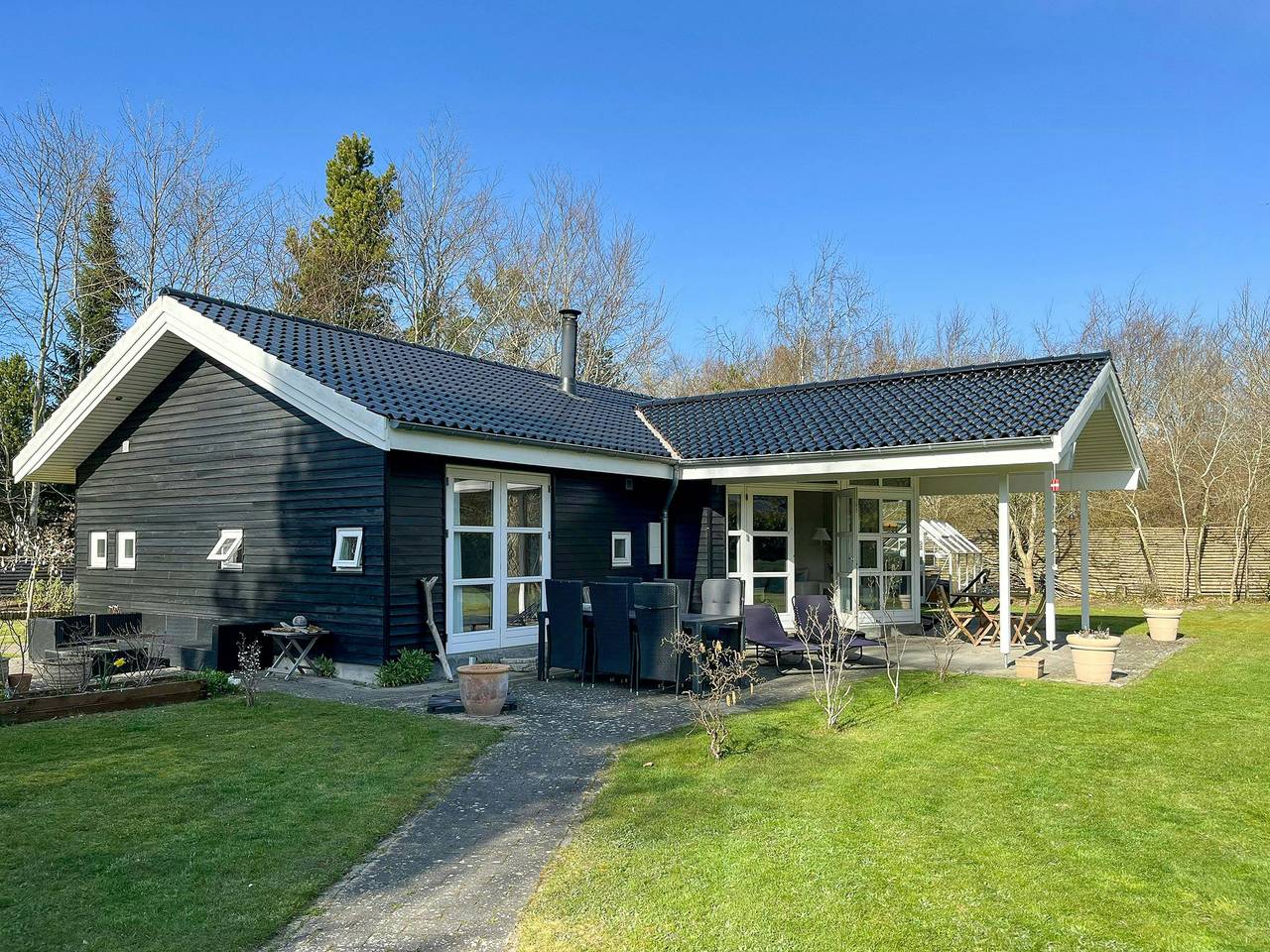Ferienhaus mit Sauna bei Anneberg in Gudmindrup Lyng, Højby
