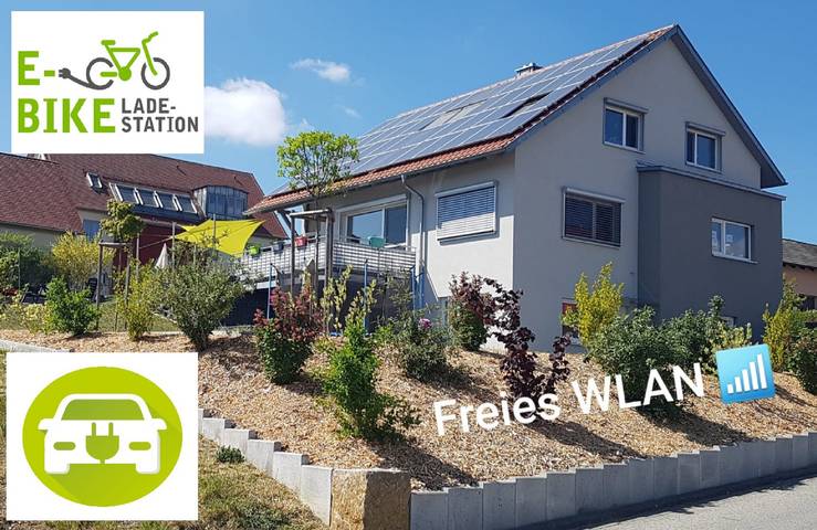Hütte für 3 Personen, mit Balkon und Balkon/Terrasse sowie Terrasse an der Rhön