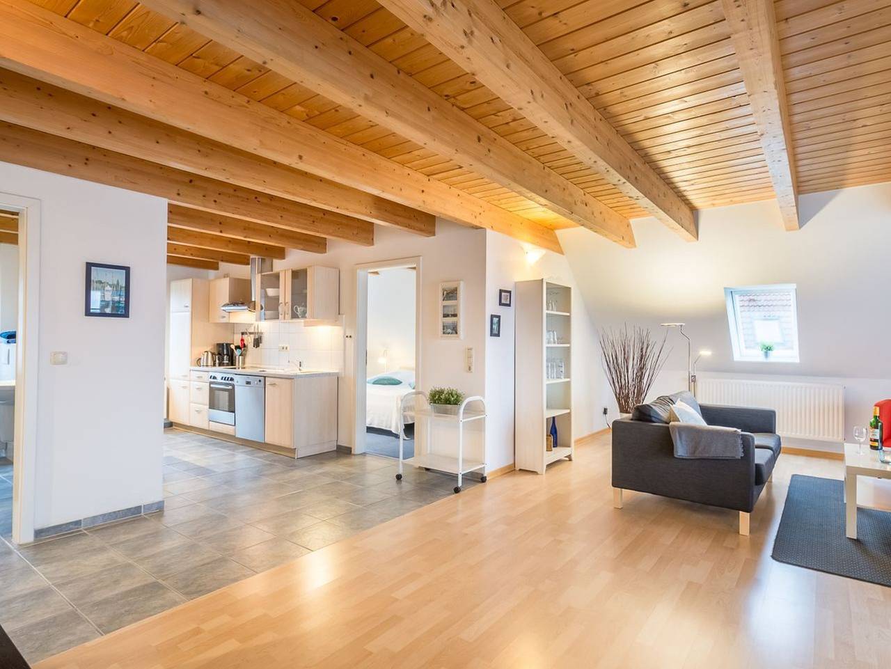 Ganze Ferienwohnung, Hafen-Harmonie - Ferienwohnung Hafen-Harmonie in Bad Arnis in Arnis, Kappeln & Umgebung