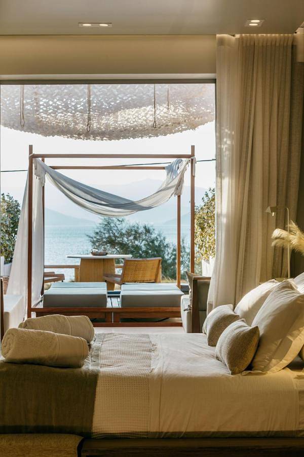 Appartement de vacances pour 2 personnes, avec piscine ainsi que vue et jardin