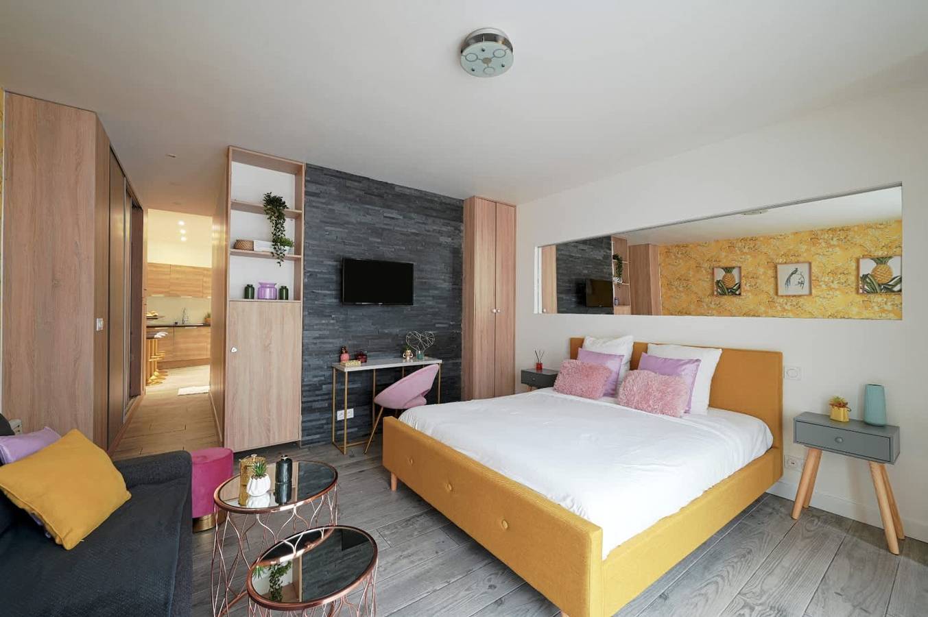 Apartamento entero, Modern Studio- Francois Mitterand Library in XIV Distrito de París, París