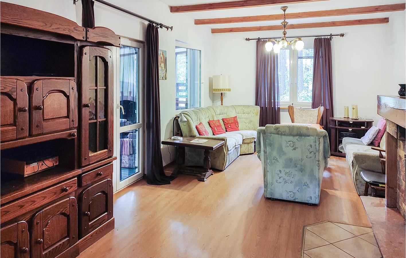 Maison de vacances pour 9 personnes avec terrasse in Mazovie