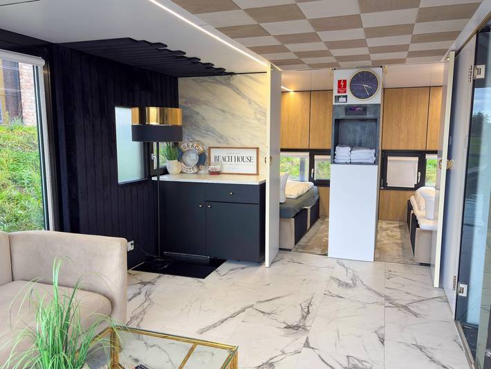 Hausboot für 2 Personen, mit Sauna und Pool sowie Terrasse, mit Haustier in Niedersachsen - 3