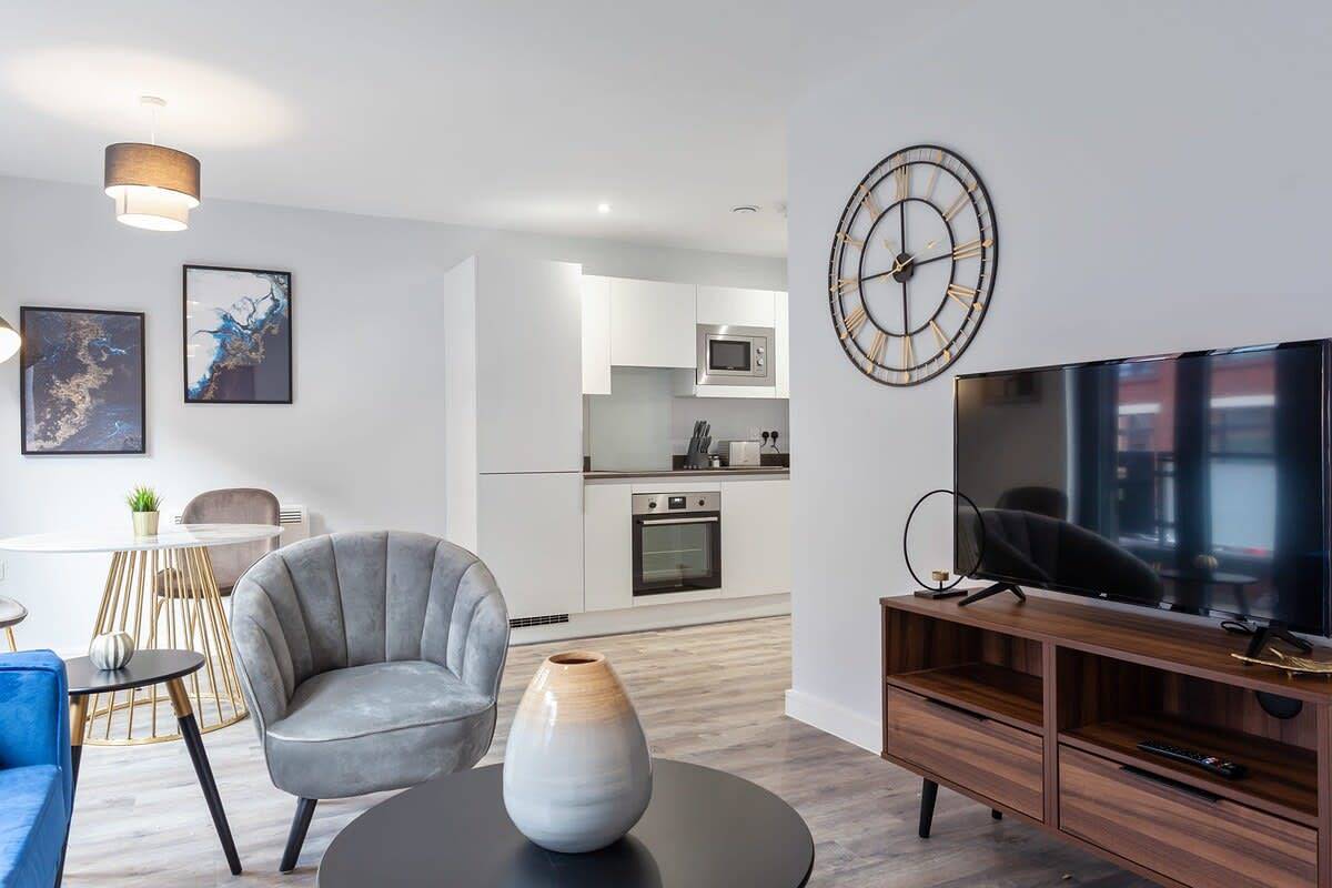 Apartamento entero, 1Br Apartment in Heart of Birmingham | Roof access in Birmingham, Birmingham y alrededores