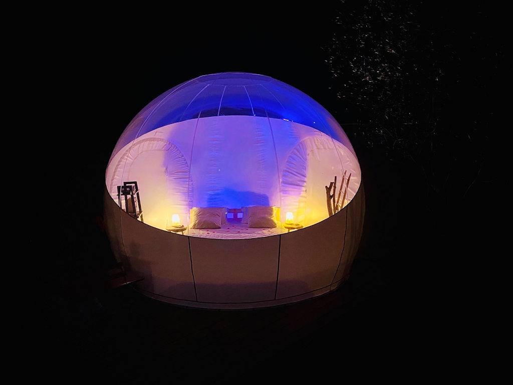 Logement insolite dans une bulle transparente in Trans-en-Provence, Région de Draguignan