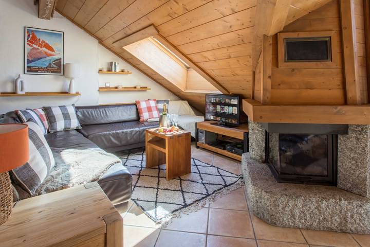 Gîte pour 6 personnes, avec balcon, animaux acceptés dans Office De Tourisme De Chamonix - 2
