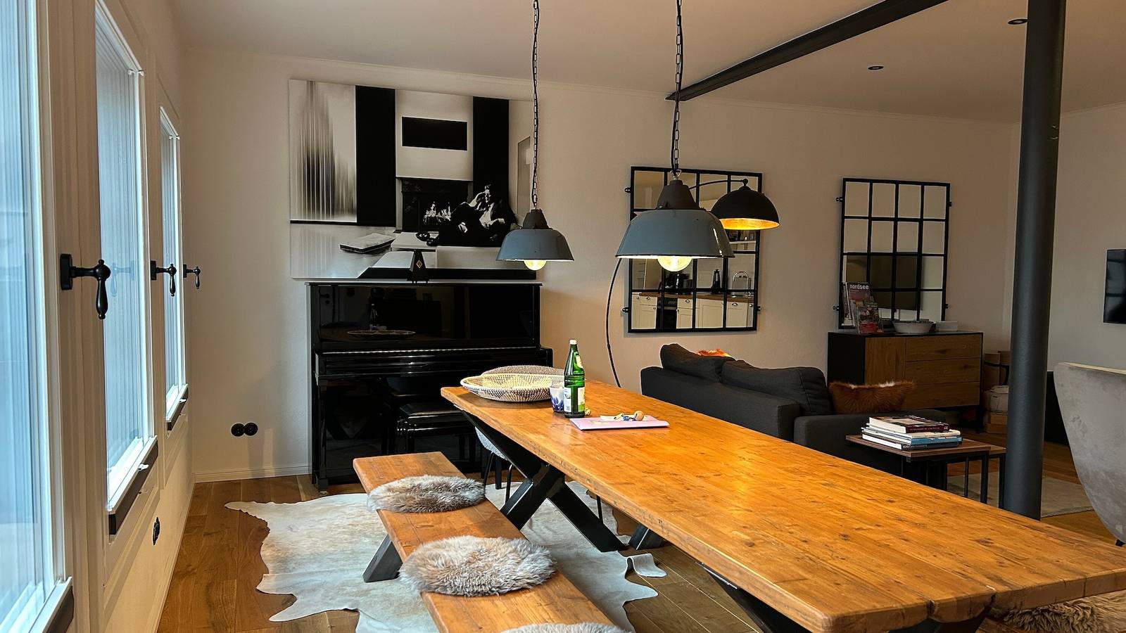 Ganze Wohnung, Ferienwohnung 'Loft 1' mit Wi-Fi in Friedrichstadt, Eider-Treene-Sorge