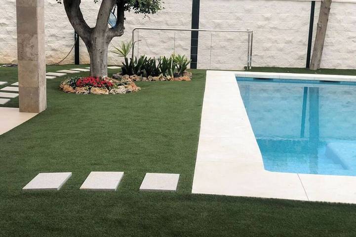 Maison pour 8 personnes, avec jardin dans El Palo (Málaga)