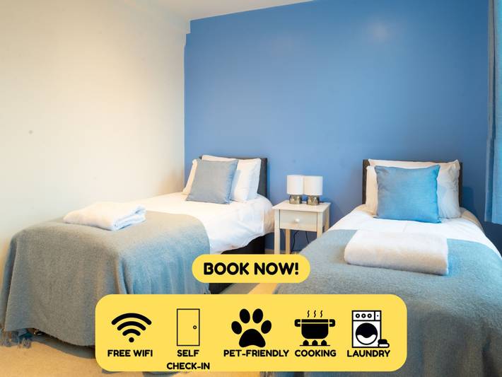 Apartment for 6 people, with pets in Ipswich