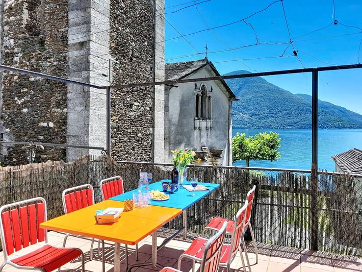 Villa für 10 Personen, mit Balkon und Terrasse im Ticino - 4