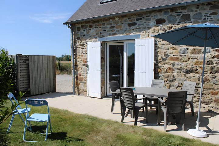 Maison de vacances pour 4 personnes, avec Jardin à La Fresnais